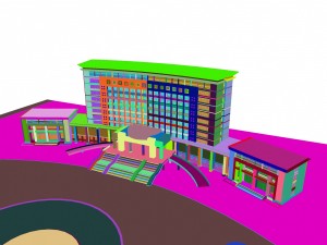 city - high-rise office 69 3D Model