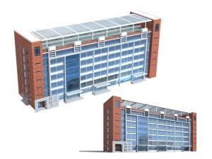 city - high-rise office 70 3D Model