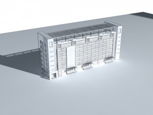 city - high-rise office 70 Model 3D
