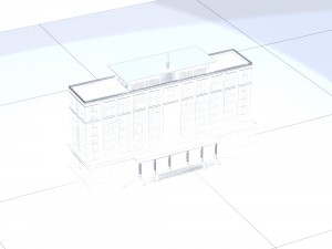 city - high-rise office 71 3D Model