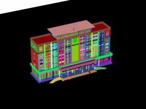 city - high-rise office 71 3D Model