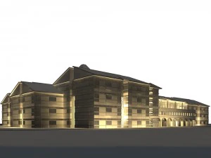 city - high-rise office 76 3D Model