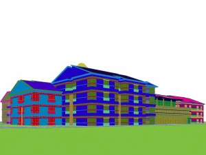city - high-rise office 76 3D Model