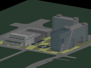 city - high-rise office 78 3D 모델
