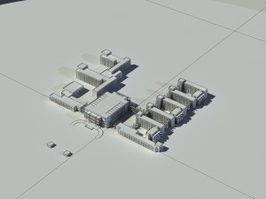 city - high-rise office 83 3D Model