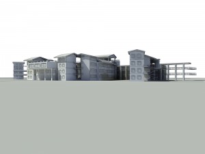 city - high-rise office 85 3D Model