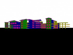 city - high-rise office 85 3D Model