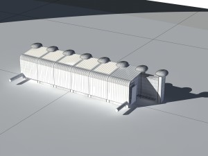 city - high-rise office 86 3D Model
