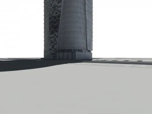 city - high-rise office 92 3D Model