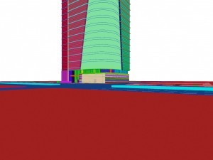 city - high-rise office 92 Modelo 3D