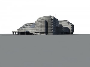 city - high-rise office 97 3D Model