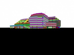 city - high-rise office 97 3D Model