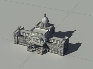 city - high-rise office 101 3Dモデル