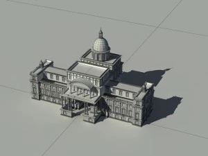 city - high-rise office 101 3D Model