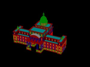 city - high-rise office 101 3D Model