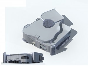 city - high-rise office 103 3D Model