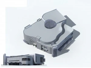 도시-고층 오피스 103 3D 모델