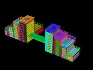 city - high-rise office 113 3D 모델