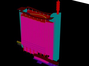 city - high-rise office 115 Modelo 3D
