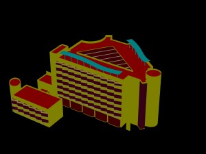 city - high-rise office 117 3D 모델
