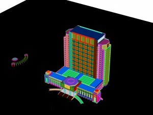 city - high-rise office 118 3D Model