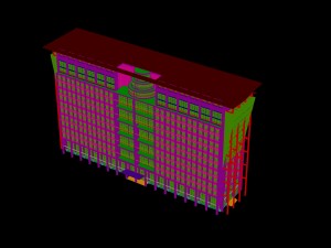 city - high-rise office 119 3D Модель