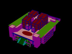 city - high-rise office 123 3D Model