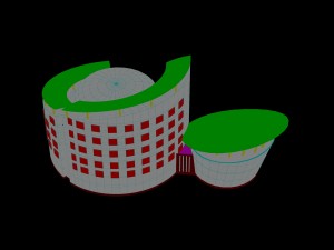 city - high-rise office 124 3D मॉडल