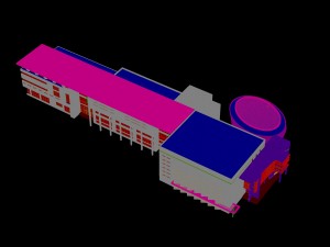 city - high-rise office 125 3D Model