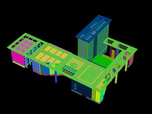 city - high-rise office 126 3D Model