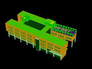city - high-rise office 128 3D Модель