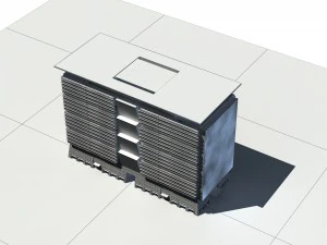 city - high-rise office 129 3D Model