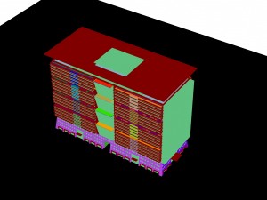 city - high-rise office 129 3D-Modell