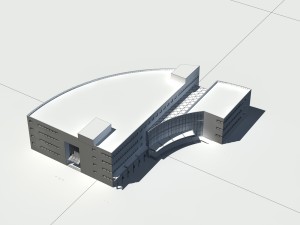 city - high-rise office 131 3D Model
