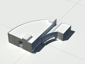 city - high-rise office 131 3D Model