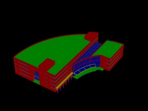 city - high-rise office 131 3D Model