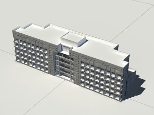 city - high-rise office 132 3D मॉडल
