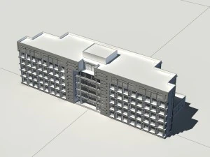 शहर - गगनचुंबी कार्यालय 132 3D मॉडल