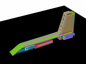 city - high-rise office 133 3D Модель