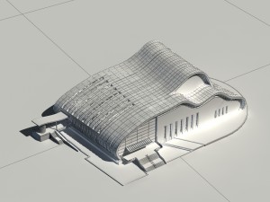 city - high-rise office 135 3D Model
