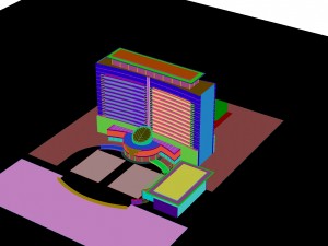 city - high-rise office 136 3D मॉडल