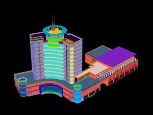city - high-rise office 141 3D Model