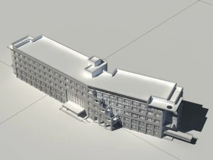 city - high-rise office 143 3D Model