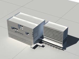 city - high-rise office 144 3D Модель