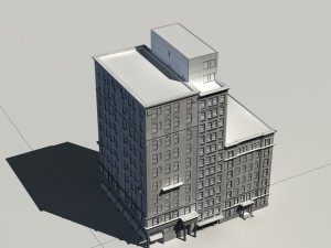 city - high-rise office 145 3D Model