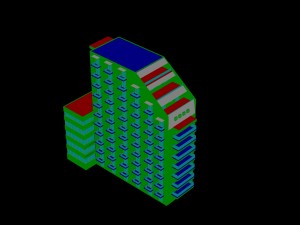 city - high-rise office 148 3D Модель