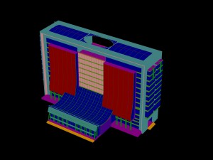 city - high-rise office 149 Modelo 3D