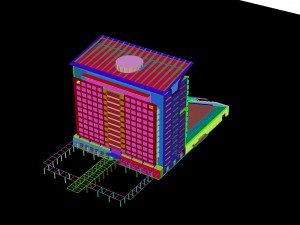 city - high-rise office 150 3D मॉडल