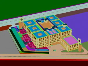 city - high-rise office 151 3D Model