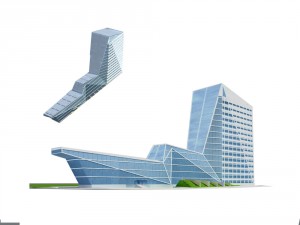 city - high-rise office 152 3D Model